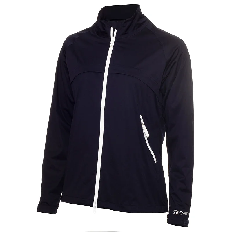 Green Lamb Ladies Hush Navy  Waterproof Jacket - Last One XS Only Left