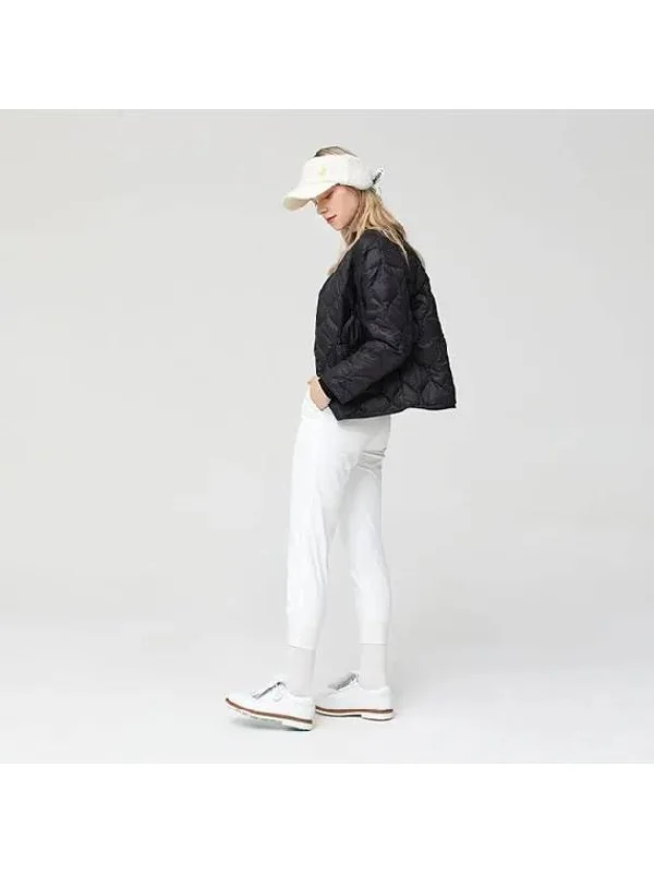 Golf Brushed Jogger Pants Ivory