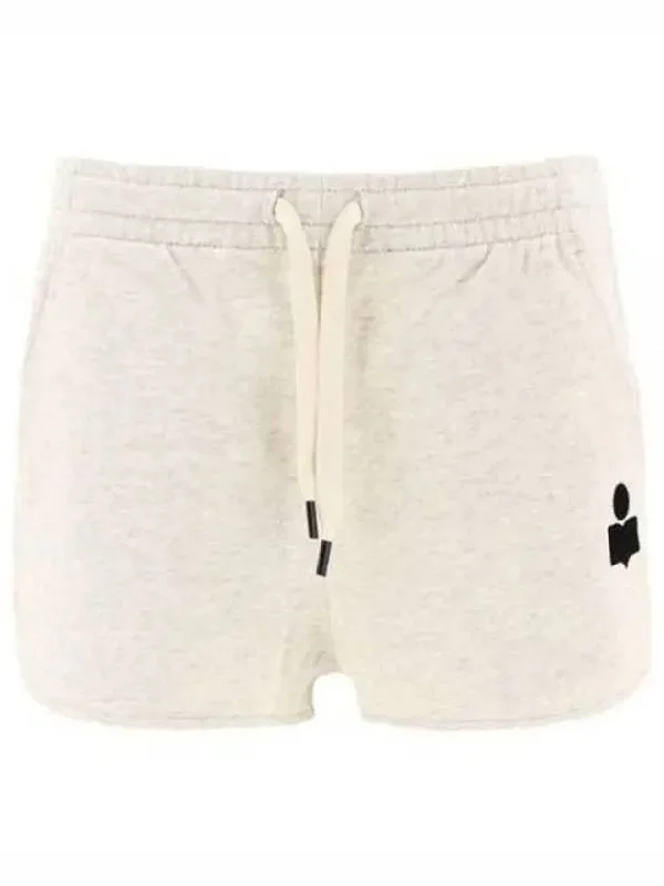 Mifa Logo Banding Shorts Beige