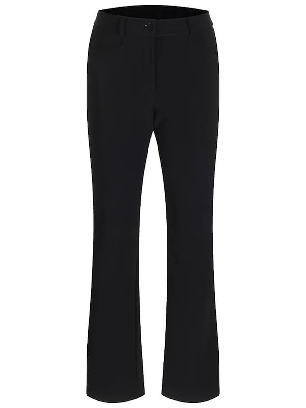 extra warm winter pantsblack winter brushed pants