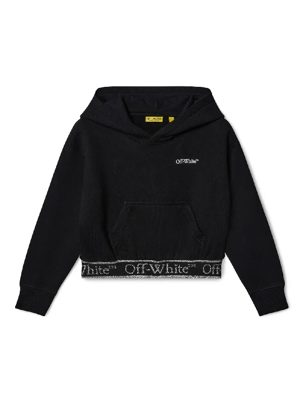 Sweatshirt in black cotton