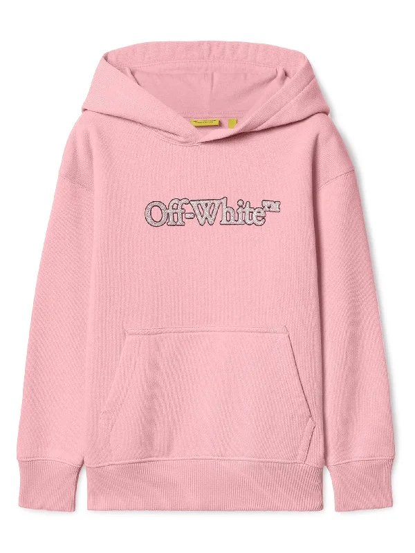 Sweatshirt in rose-pink cotton