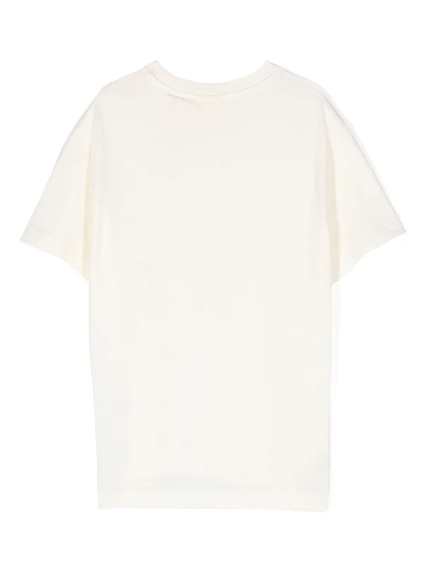 T-Shirt in beige cotton