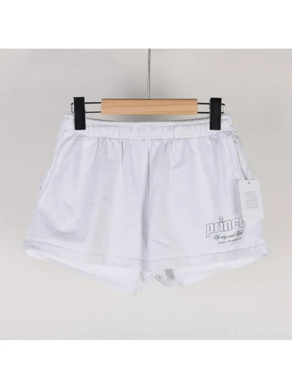 Health Disco Shorts White