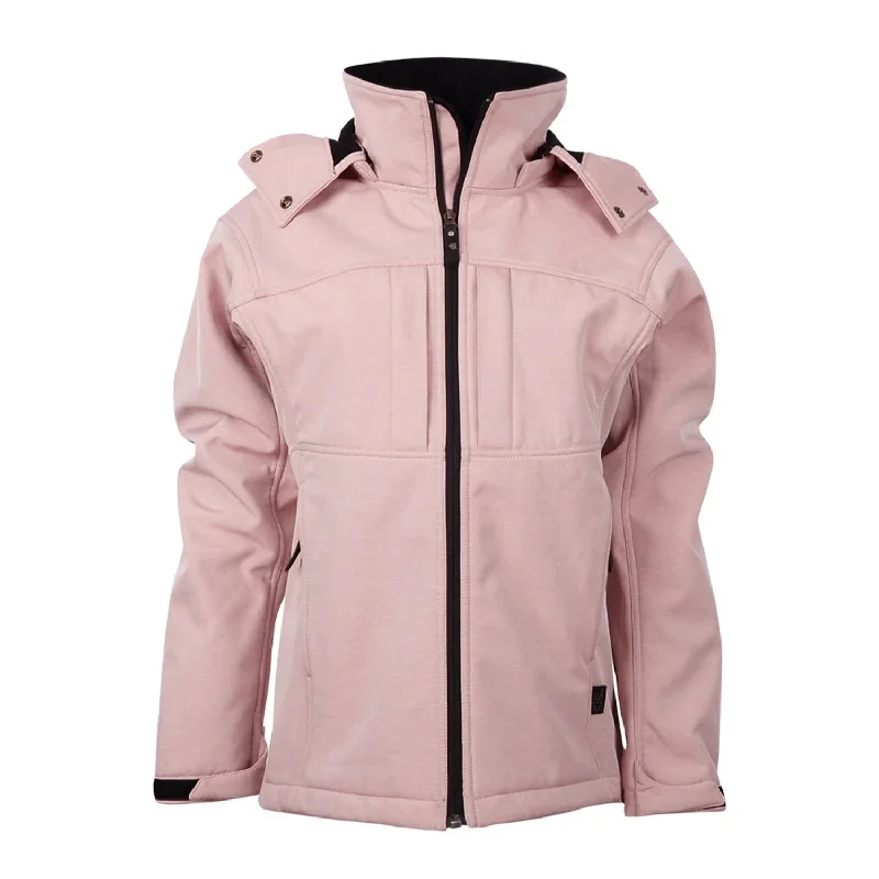 STS Ranchwear Womens Weston Blush Poly/Spandex Softshell Jacket