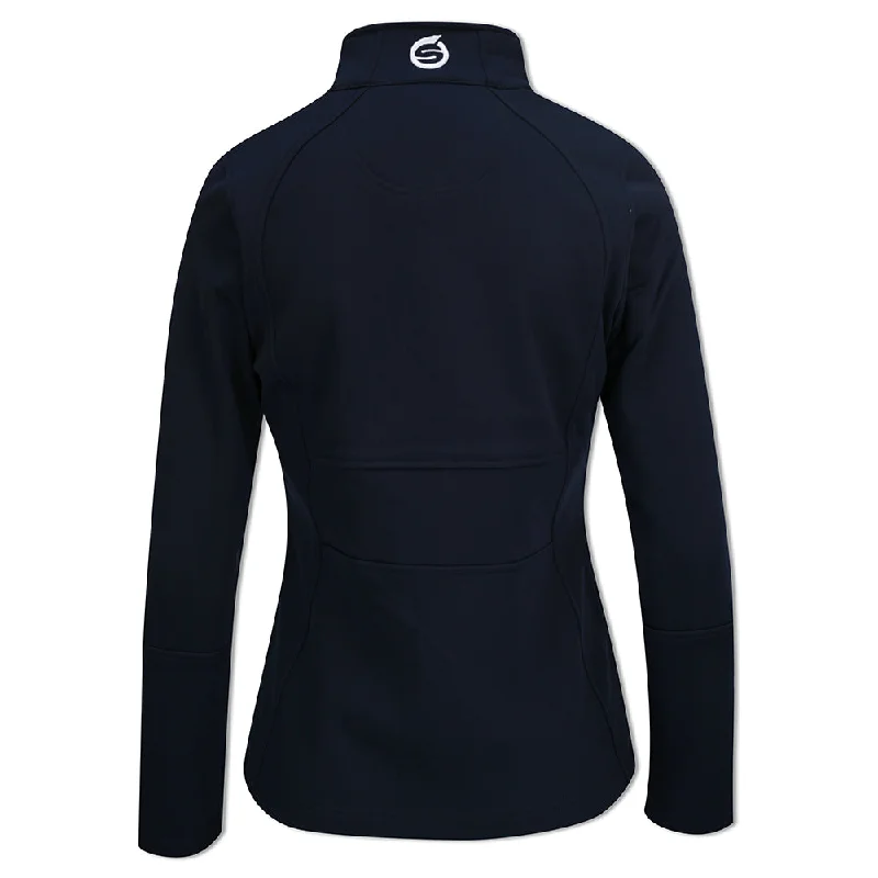 Sunderland Ladies Navy Thermal Fleece Showerproof Jacket