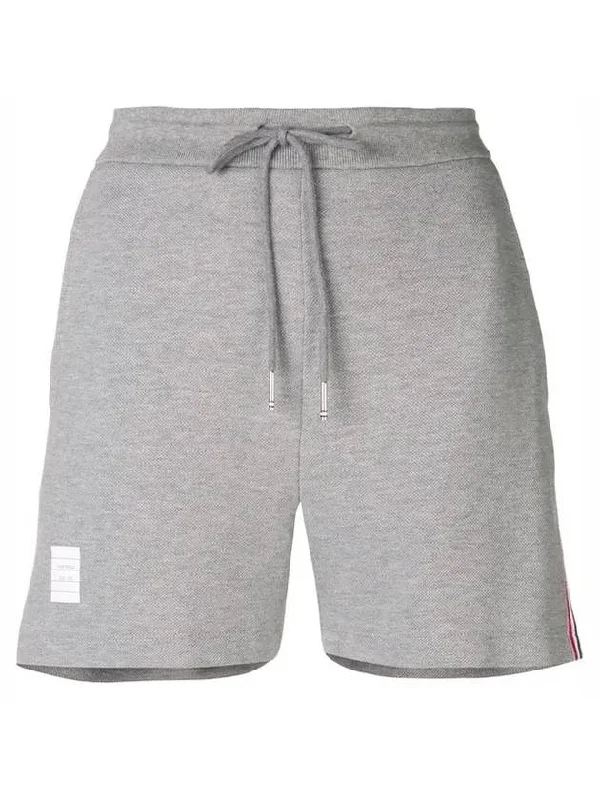 Logo Patch Shorts Light Grey