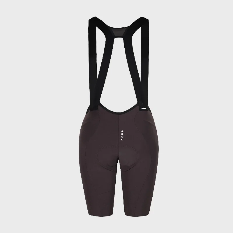 Universal Colours Women's Chroma Bib Short - Heavy Dark Brown