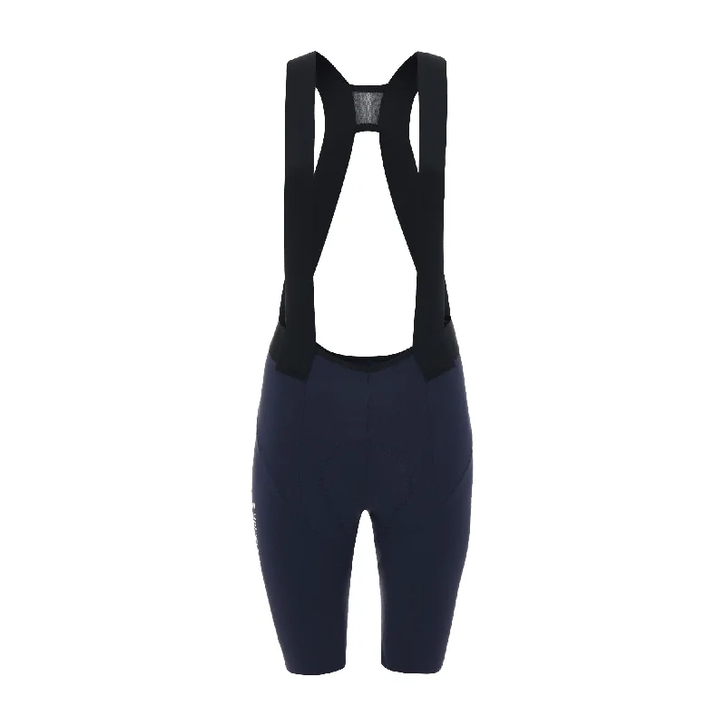 Universal Colours Women's Mono Bib Short - Navy Blue