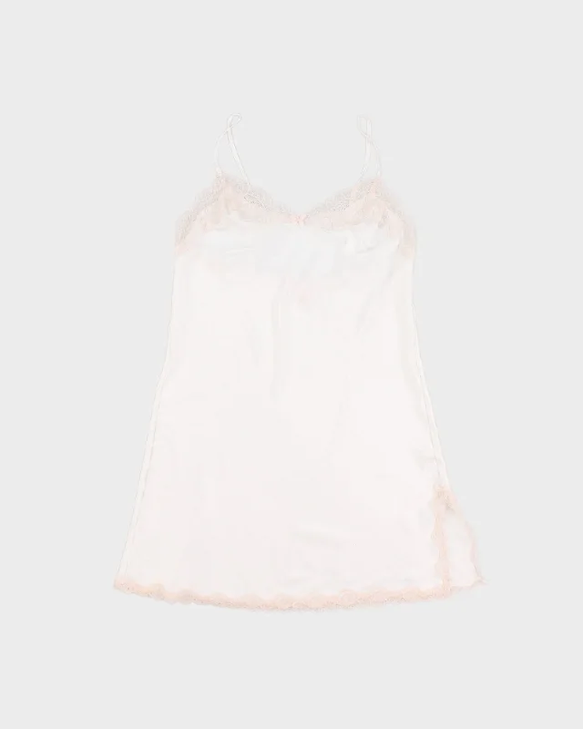 White Victoria Secret Slip Dress - XS