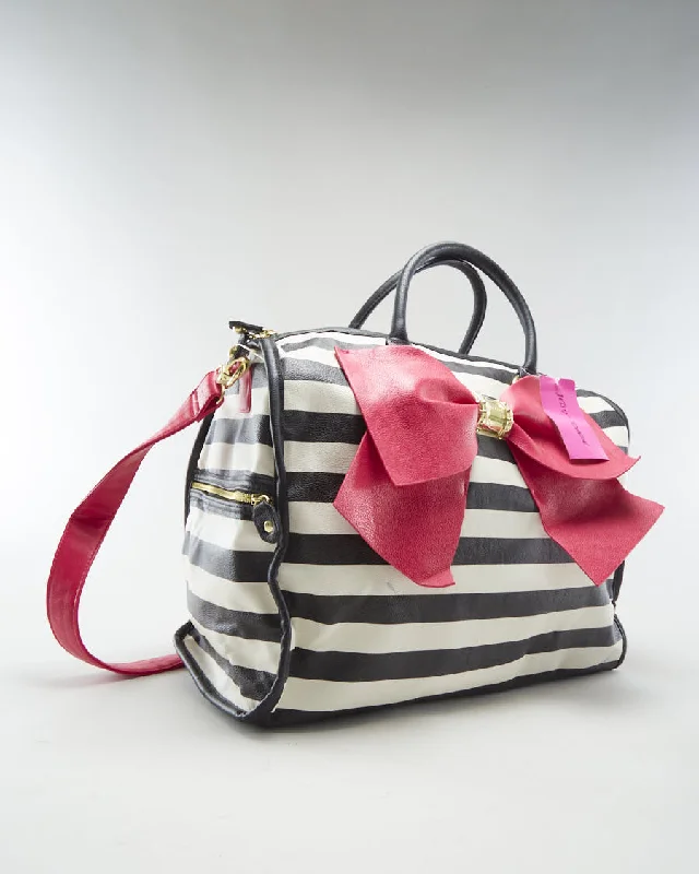 Deadstock Betsey Johnson Leather Weekender Bag