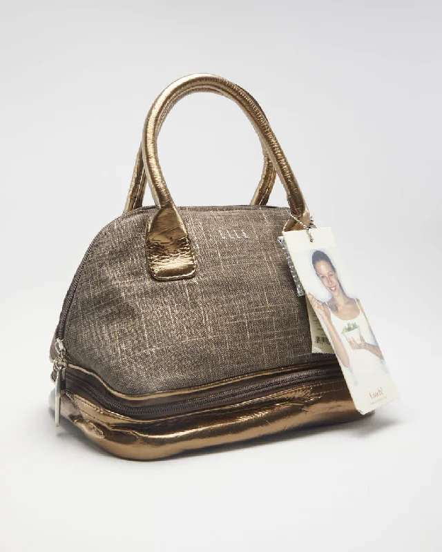 Y2K 00s Elle Brown Handbag - O/S