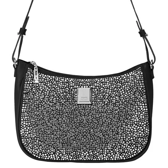 Vizzano 10040-1 Studded Shoulder Bag in Black