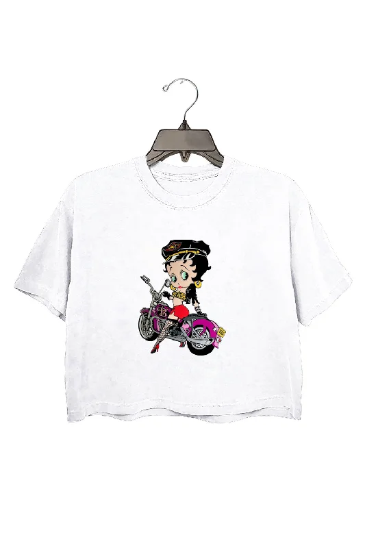 Betty Boop Crop Top For Women