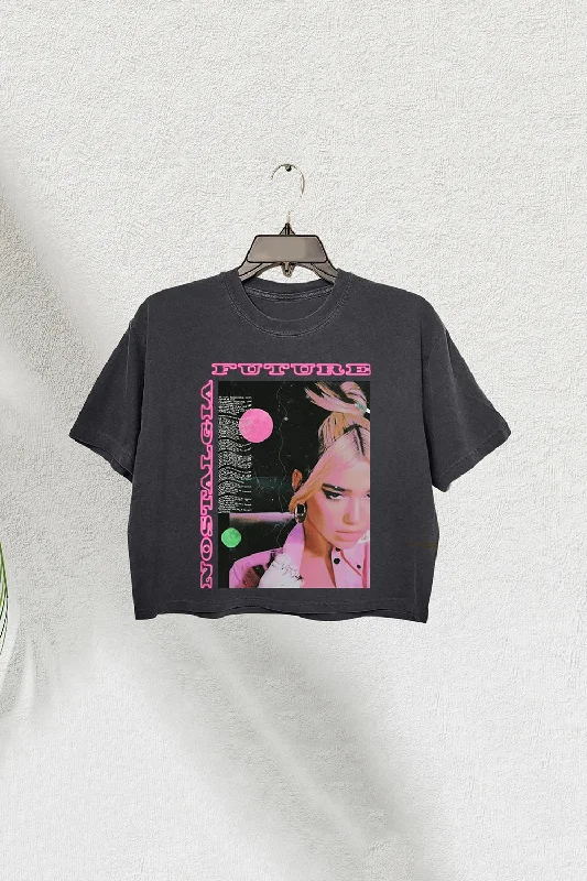 Dua CarLipa Nostalgia Tour Crop Tee For Women