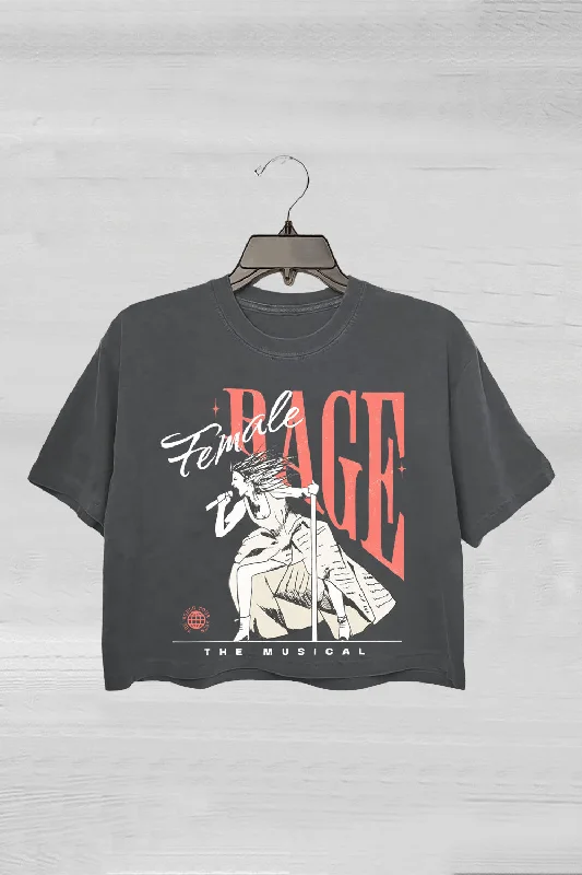 Female Rage The Musical Eras Concert Crop Tee For Women