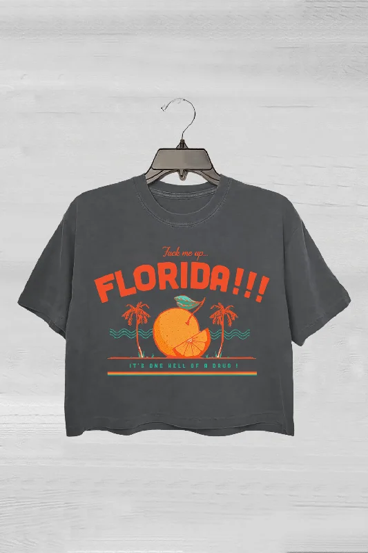 Florida!!! TTPD Crop Tee For Women