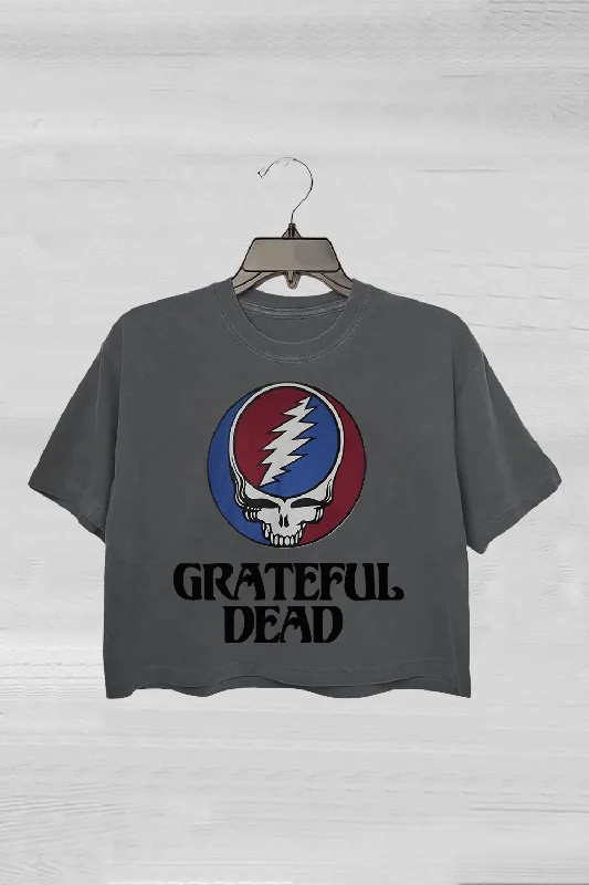 Grateful Dead Tour Crop Tee For Women