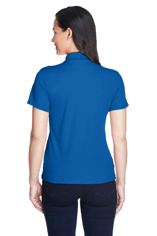 Core 365 Womens Origin Performance Moisture Wicking Short Sleeve Polo Shirt - True Royal Blue