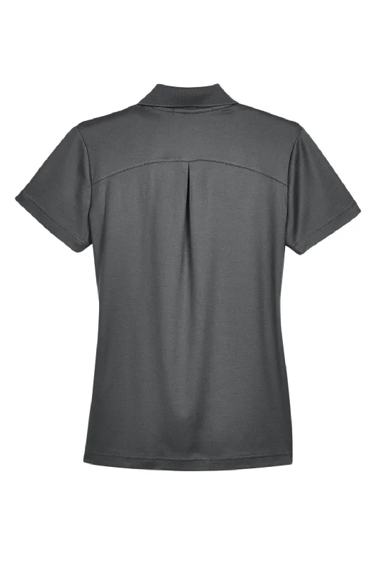 Devon & Jones Womens CrownLux Performance Moisture Wicking Short Sleeve Polo Shirt - Graphite Grey