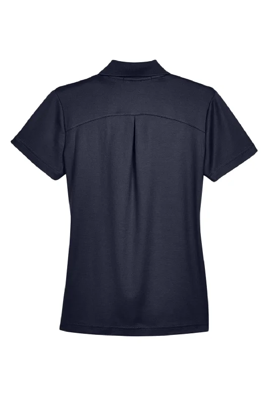 Devon & Jones Womens CrownLux Performance Moisture Wicking Short Sleeve Polo Shirt - Navy Blue