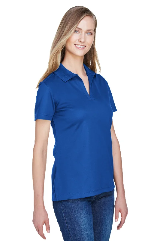 Devon & Jones Womens CrownLux Performance Moisture Wicking Short Sleeve Polo Shirt - True Royal Blue