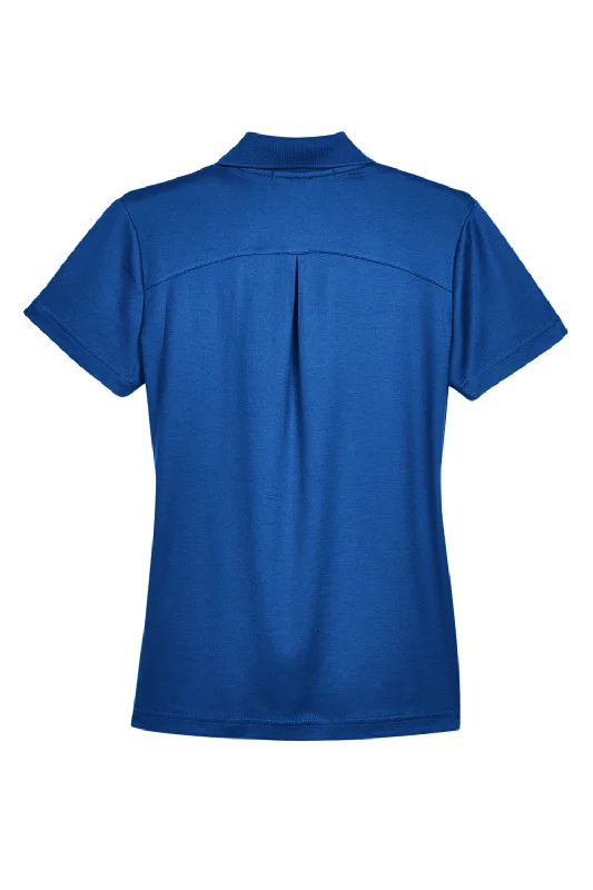 Devon & Jones Womens CrownLux Performance Moisture Wicking Short Sleeve Polo Shirt - True Royal Blue