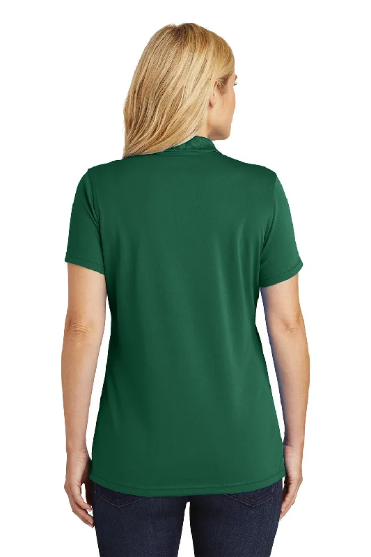 Port Authority Womens Dry Zone Moisture Wicking Short Sleeve Polo Shirt - Deep Forest Green