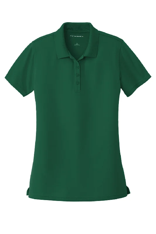 Port Authority Womens Dry Zone Moisture Wicking Short Sleeve Polo Shirt - Deep Forest Green