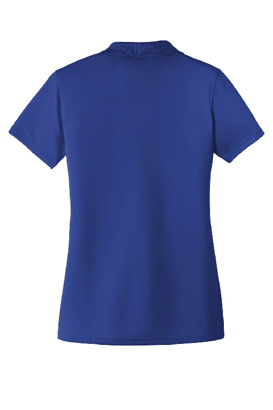 Port Authority Womens Dry Zone Moisture Wicking Short Sleeve Polo Shirt - True Royal Blue