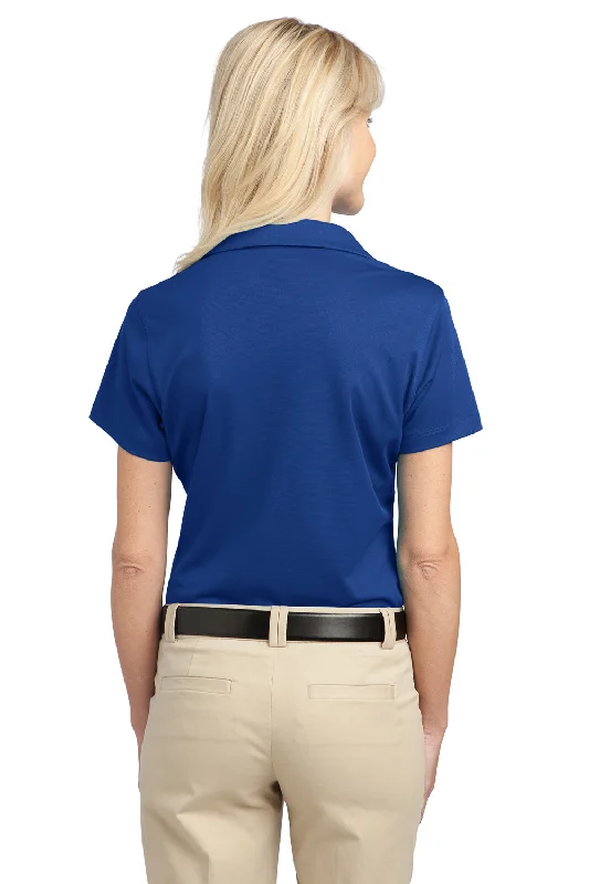 Port Authority Womens Tech Moisture Wicking Short Sleeve Polo Shirt - Bright Royal Blue