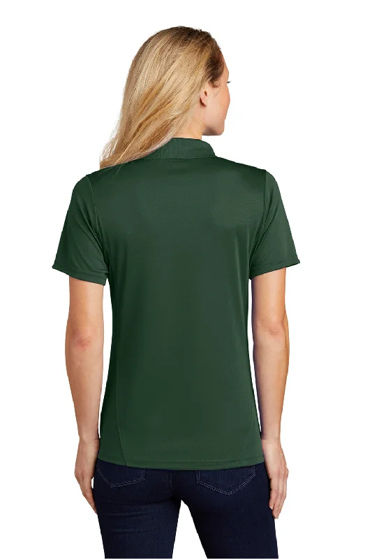 Sport-Tek Womens Dry Zone Moisture Wicking Short Sleeve Polo Shirt - Forest Green