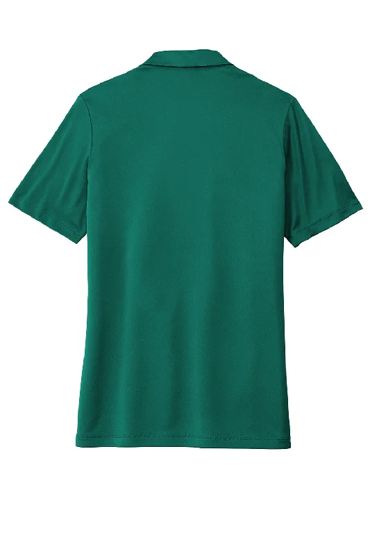 Sport-Tek Womens Moisture Wicking Short Sleeve Polo Shirt - Marine Green