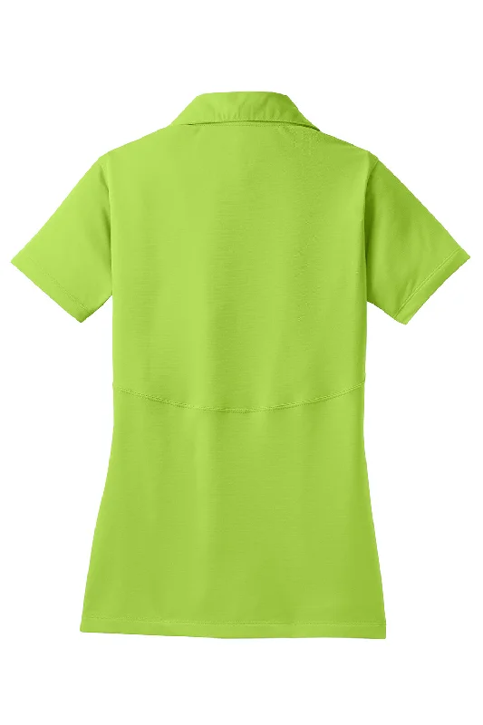 Sport-Tek Womens Sport-Wick Moisture Wicking Short Sleeve Polo Shirt - Lime Shock Green