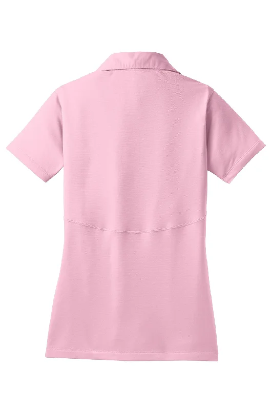 Sport-Tek Womens Sport-Wick Moisture Wicking Short Sleeve Polo Shirt - Light Pink