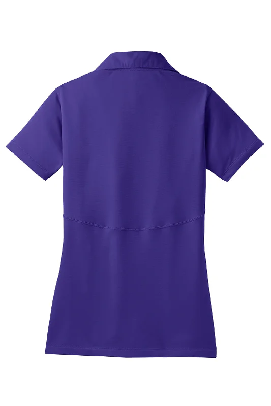 Sport-Tek Womens Sport-Wick Moisture Wicking Short Sleeve Polo Shirt - Purple