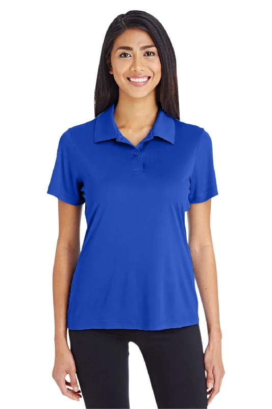 Team 365 Womens Zone Performance Moisture Wicking Short Sleeve Polo Shirt - Royal Blue