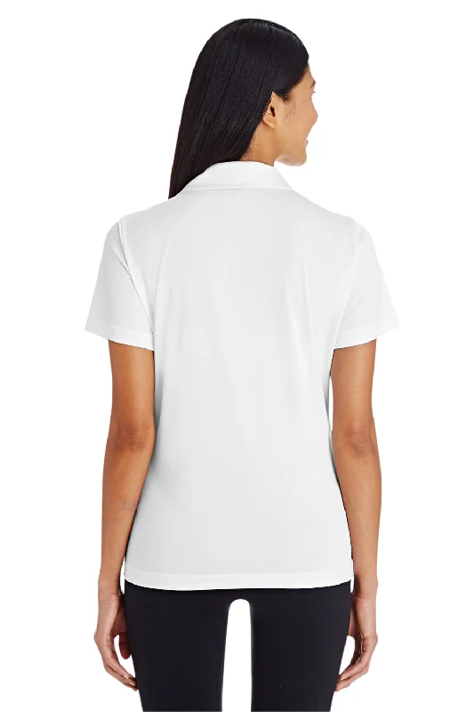 Team 365 Womens Zone Performance Moisture Wicking Short Sleeve Polo Shirt - White