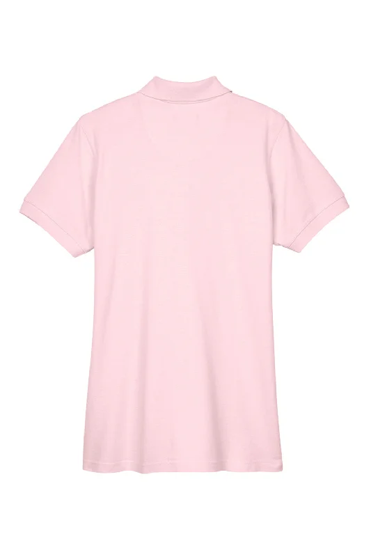 UltraClub Womens Classic Short Sleeve Polo Shirt - Pink