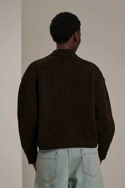 Leonard Cardigan Chocolat