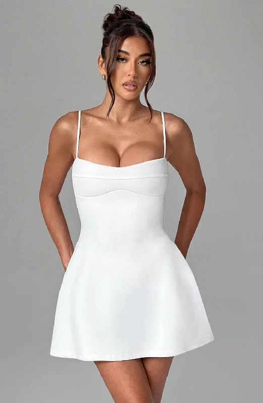 "Mother of the bride dresses for women in elegant styles"Dakota Mini Dress - Ivory