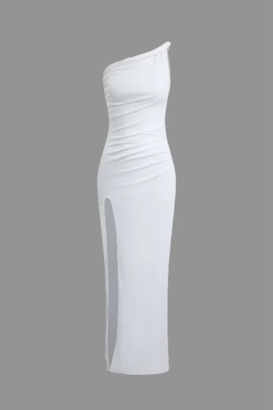 Sunny Yellow Maxi Dresses for a Cheerful LookTwist Asymmetrical Slit Maxi Dress