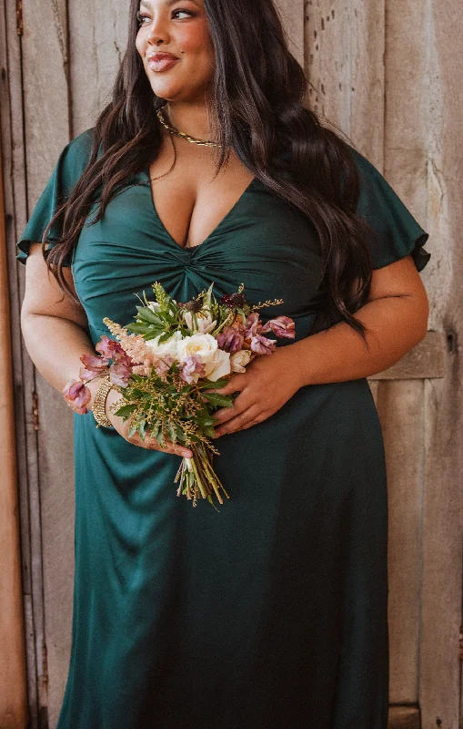 Backless Maxi Dresses for a Bold StatementRome Twist Gown ~ Deep Emerald Luxe Satin Backless Maxi Dresses for a Bold StatementRome Twist Gown ~ Deep Emerald Luxe Satin