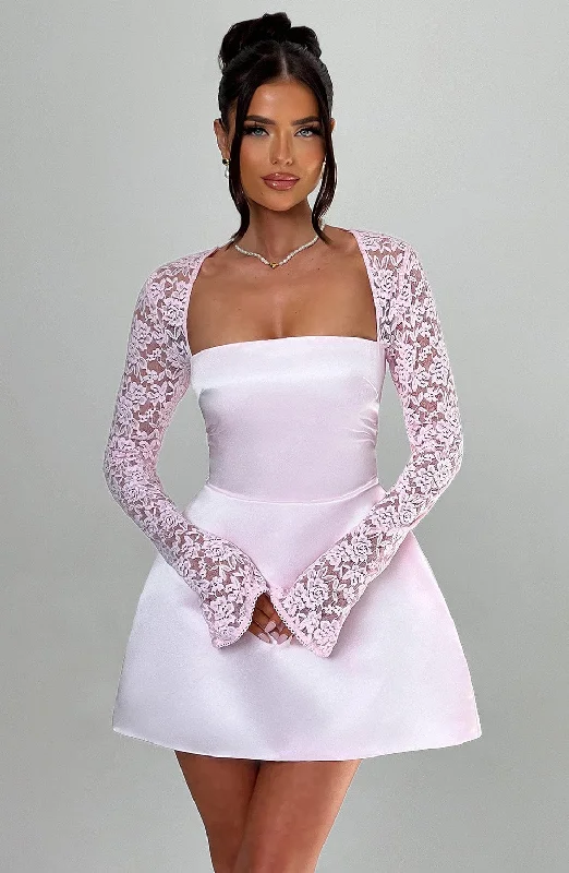 "Elegant wedding guest dresses for women under $100"Sadie Mini Dress - Blush