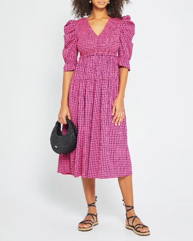 Maxi Dresses with Ruffled Trim for a Sweet and Girly LookToba Dress