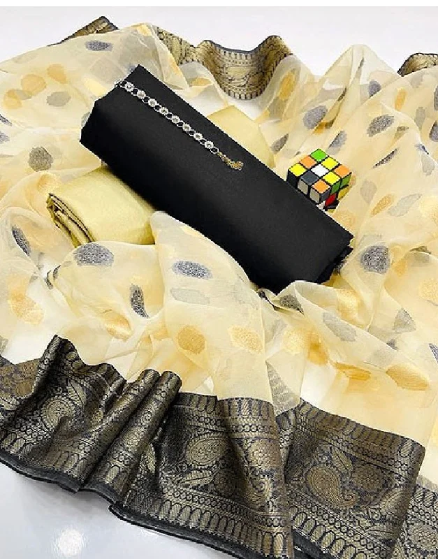 Party Dresses with Embroidered Birds and Sequined Floral Motifs for Ladies' Nature Inspired and Elegant LookBanarsi Style Raw Silk Dress with Organza Jacquard Dupatta (DZ15752)