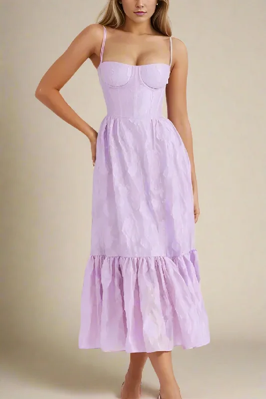 Midi dress for a gym session if it has sufficient stretchCameron Bodycon Midi Dress - Violet Midi dress for a gym session if it has sufficient stretchCameron Bodycon Midi Dress - Violet