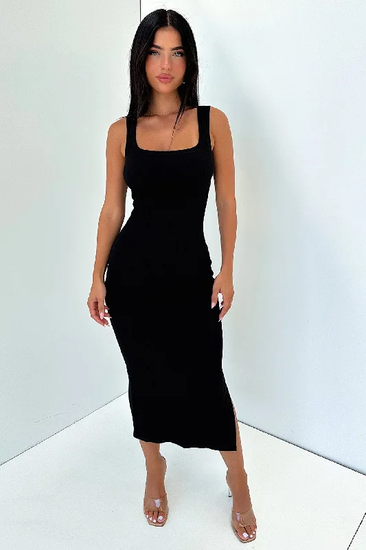Embroidered - beadwork midi dress for a luxurious and detailed lookCourtney Midi Dress - Black Embroidered - beadwork midi dress for a luxurious and detailed lookCourtney Midi Dress - Black
