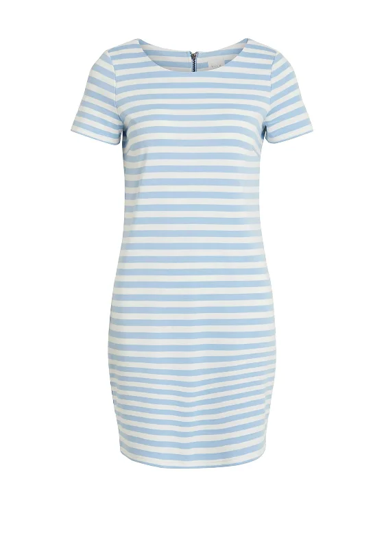 80s - inspired power - dressing midi dress with a bold styleVila Tinny Striped Midi Dress, Federal Blue 80s - inspired power - dressing midi dress with a bold styleVila Tinny Striped Midi Dress, Federal Blue
