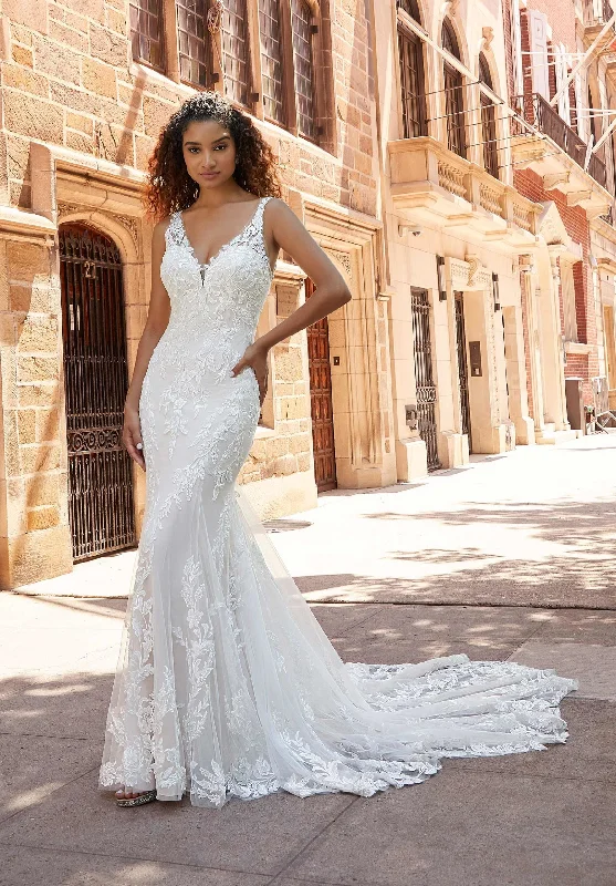 Plus - size ball gown wedding dress2521-Joan